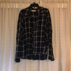 Plaid Black Flannel